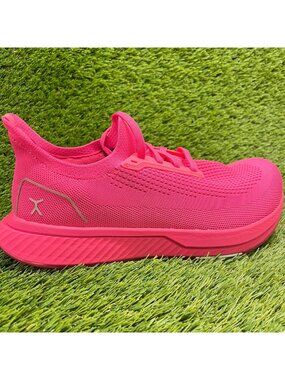 Flux Footwear Adapt Runner Neon Pink Mens Size 10 Athletic Knit Shoes Sneakers